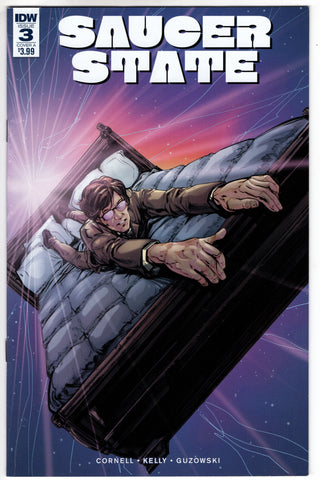 SAUCER STATE #3 (OF 6) CVR A KELLY - Packrat Comics
