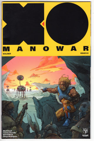 X-O MANOWAR (2017) #3 CVR B ROCAFORT - Packrat Comics