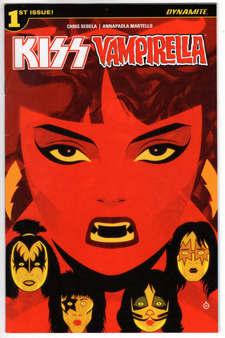 KISS VAMPIRELLA #1 (OF 5) CVR A DOE - Packrat Comics