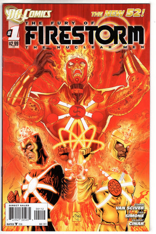 FURY OF FIRESTORM THE NUCLEAR MEN #1 2ND PTG - Packrat Comics