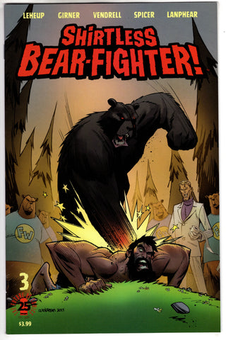 SHIRTLESS BEAR-FIGHTER #3 CVR A ROBINSON (MR) - Packrat Comics