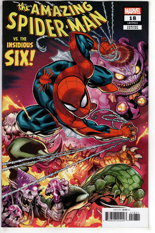 AMAZING SPIDER-MAN #18 25 COPY INCV MCGUINNESS VAR - Packrat Comics