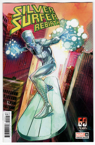 SILVER SURFER REBIRTH #4 (OF 5) REIS SPIDER-MAN VAR - Packrat Comics