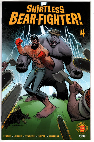 SHIRTLESS BEAR-FIGHTER #4 (OF 5) CVR A ROBINSON (MR) - Packrat Comics