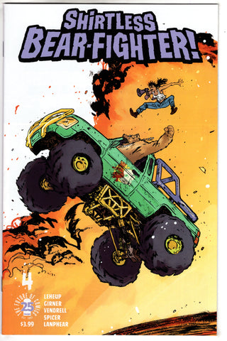 SHIRTLESS BEAR-FIGHTER #4 (OF 5) CVR C JOHNSON (MR) - Packrat Comics
