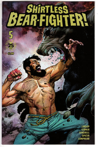 SHIRTLESS BEAR-FIGHTER #5 (OF 5) CVR B OPENA (MR) - Packrat Comics