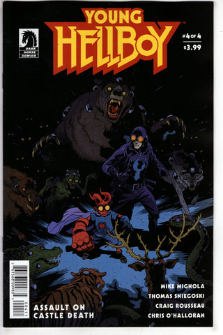 Young Hellboy Assault On Castle Death #4 (Of 4) Cover A Smith - Packrat Comics