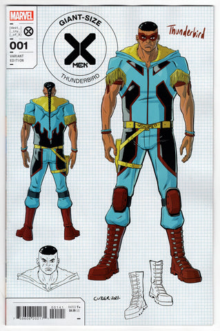 GIANT-SIZE X-MEN THUNDERBIRD #1 CUTLER DESIGN VARIANT - Packrat Comics