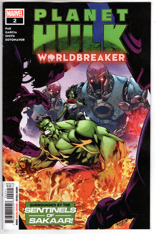 PLANET HULK WORLDBREAKER #2 (OF 5) - Packrat Comics