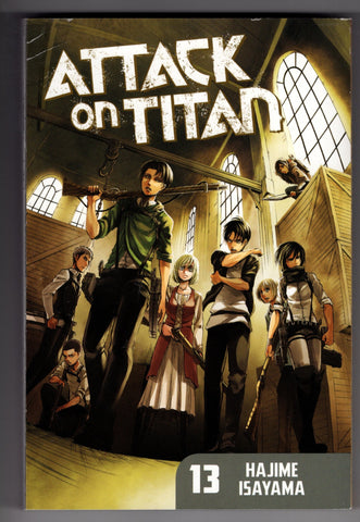 ATTACK ON TITAN GN VOL 13 - Packrat Comics