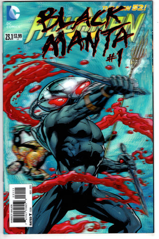 AQUAMAN #23.1 BLACK MANTA - Packrat Comics