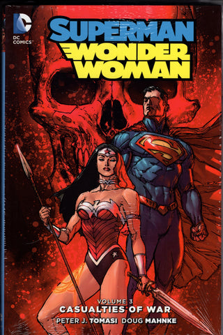 SUPERMAN WONDER WOMAN HC VOL 03 CASUALTIES OF WAR - Packrat Comics