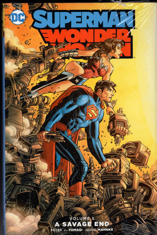 SUPERMAN WONDER WOMAN HC VOL 05 SAVAGE END - Packrat Comics