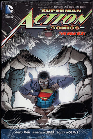 SUPERMAN ACTION COMICS HC VOL 06 SUPERDOOM (N52) - Packrat Comics