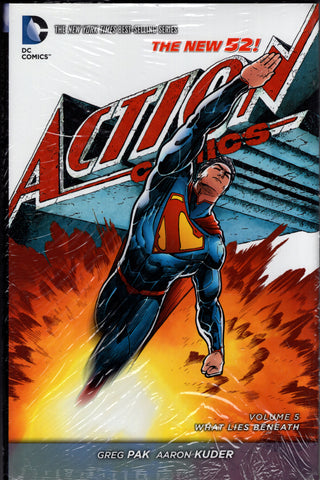 SUPERMAN ACTION COMICS HC VOL 05 WHAT LIES BENEATH (N52) - Packrat Comics