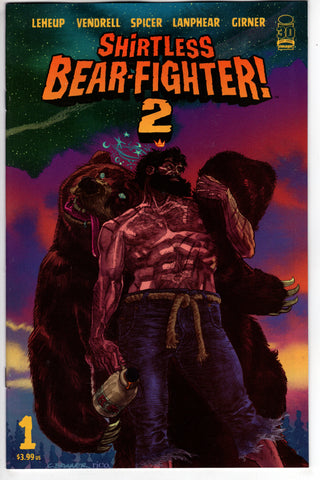 SHIRTLESS BEAR-FIGHTER 2 #1 (OF 7) CVR B BRUNNER - Packrat Comics