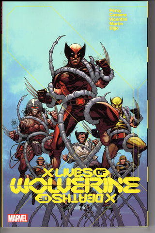 X LIVES OF WOLVERINE X DEATHS OF WOLVERINE TP - Packrat Comics