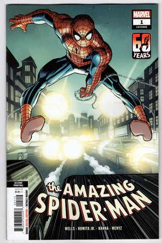 AMAZING SPIDER-MAN #1 2ND PTG ROMITA JR VARIANT - Packrat Comics