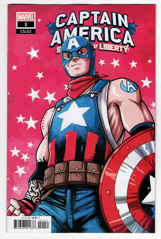 CAPTAIN AMERICA SENTINEL OF LIBERTY #1 VECCHIO PRIDE VARIANT - Packrat Comics