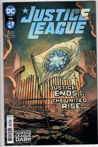 Justice League #66 Cover A David Marquez - Packrat Comics