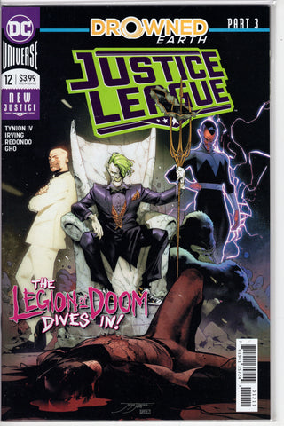JUSTICE LEAGUE #12 (DROWNED EARTH) - Packrat Comics