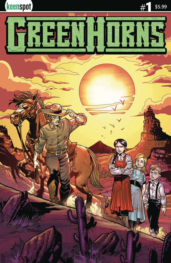 KEENSPOT ENTERTAINMENT COMIC BOOK Greenhorns #1 Cover A  Fabbio & Pantazis