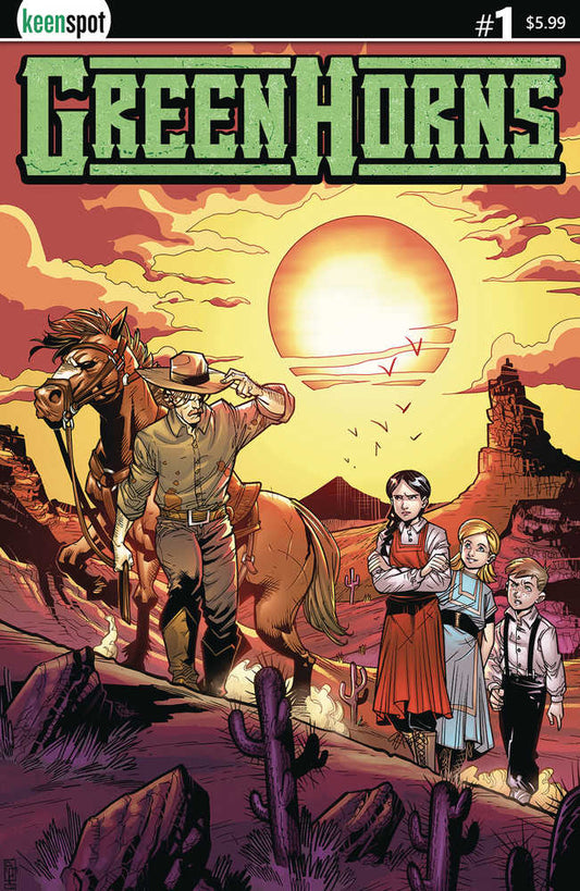 KEENSPOT ENTERTAINMENT COMIC BOOK Greenhorns #1 Cover A  Fabbio & Pantazis