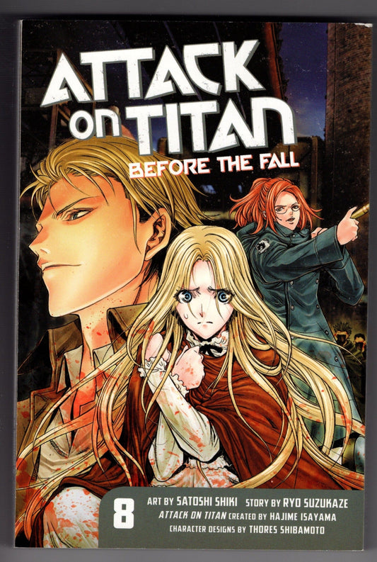 KODANSHA COMICS manga ATTACK ON TITAN BEFORE THE FALL GN VOL 08
