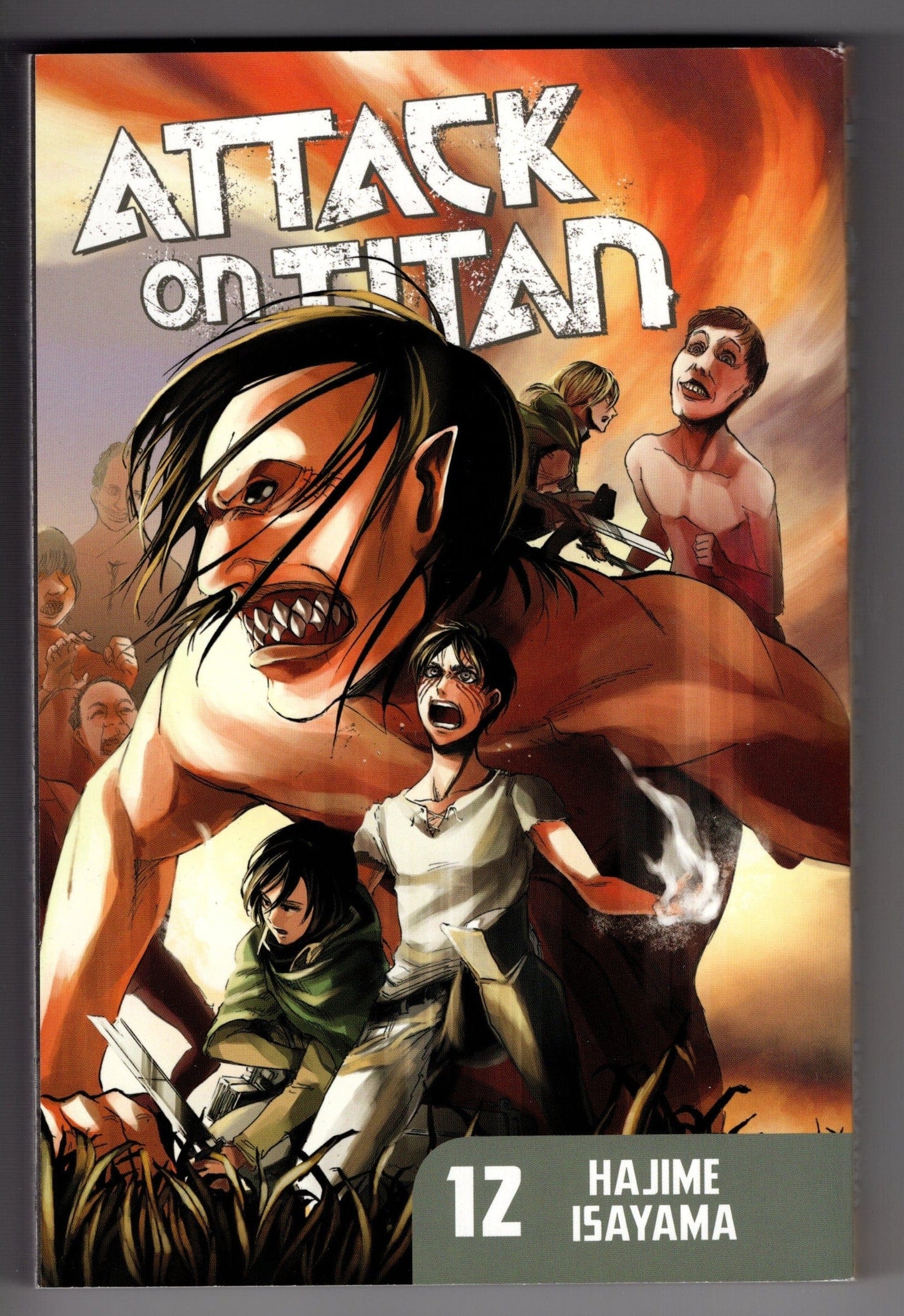 KODANSHA COMICS MANGA ATTACK ON TITAN GN VOL 12