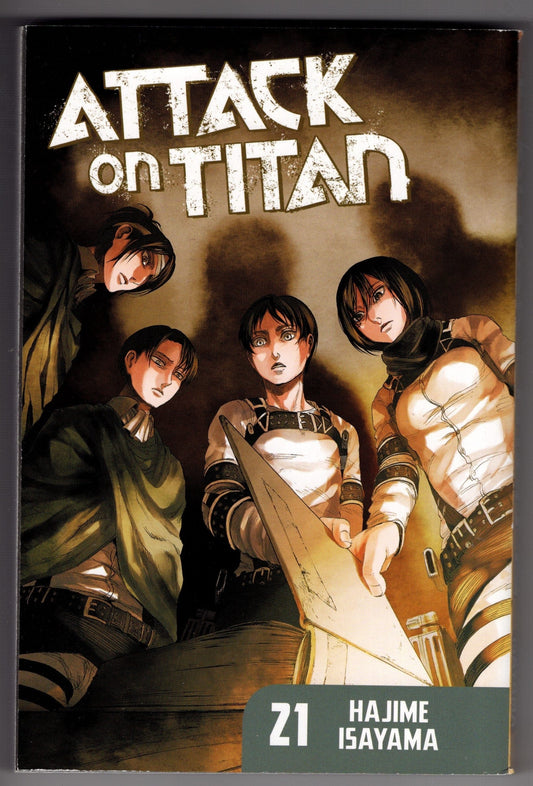 KODANSHA COMICS MANGA Attack On Titan Graphic Novel Volume 21