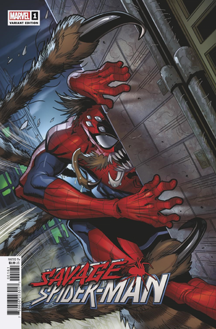 SAVAGE SPIDER-MAN #1 LUBERA VAR - Packrat Comics