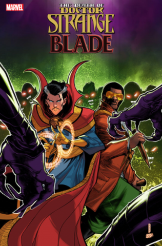 DEATH OF DOCTOR STRANGE BLADE #1 BALDEON VAR - Packrat Comics