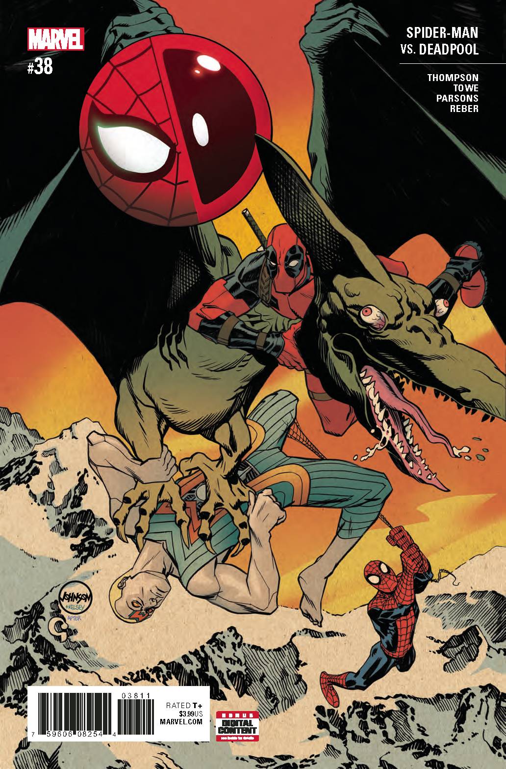 ma Marvel SPIDER-MAN DEADPOOL #38