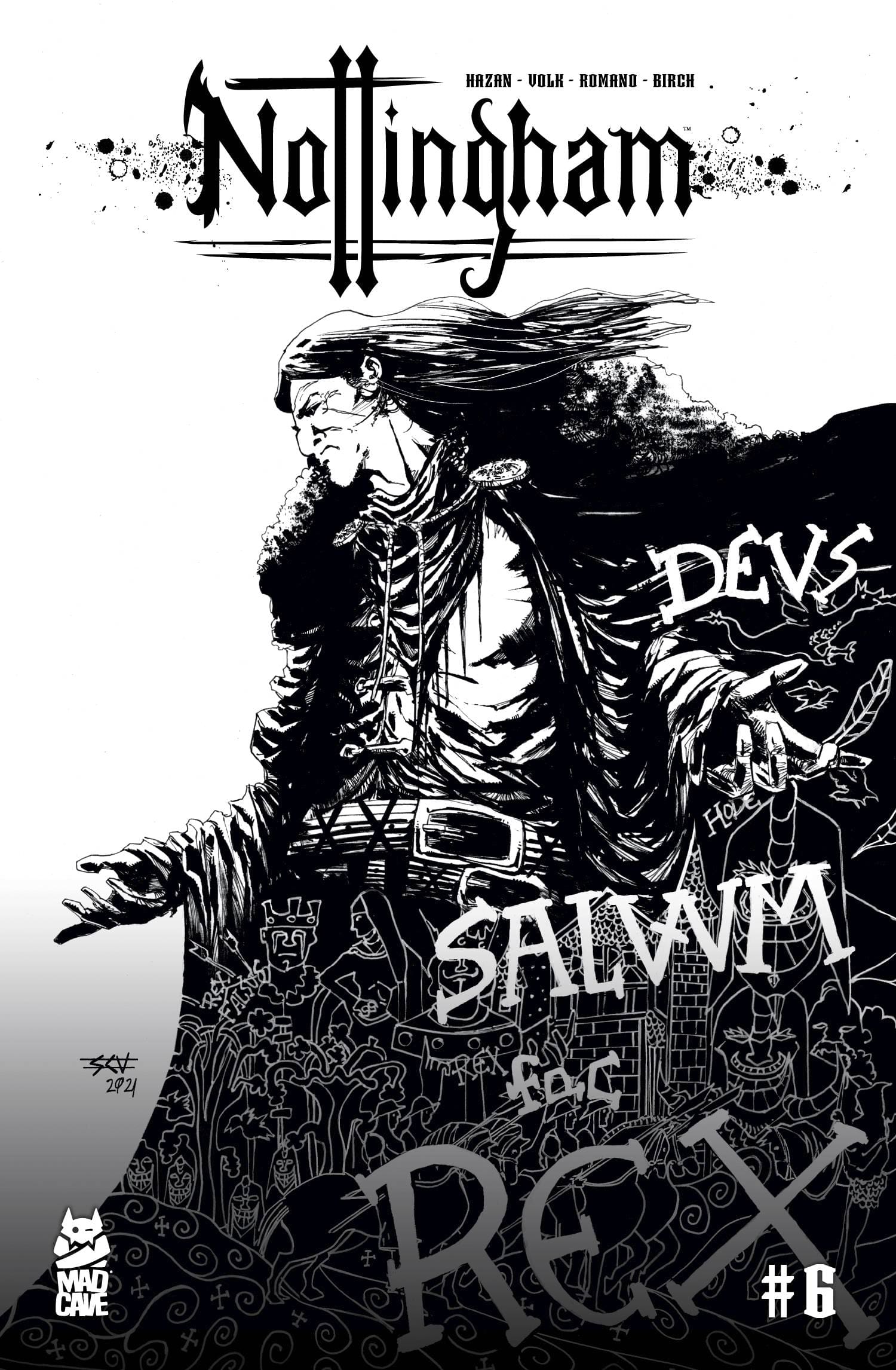 MAD CAVE STUDIOS Comics NOTTINGHAM #6 CVR B VOLK