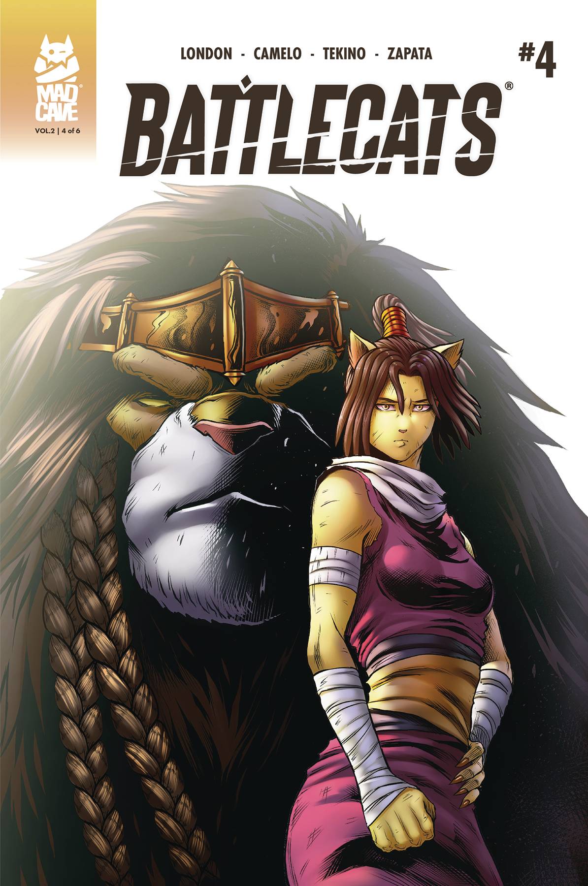 MAD CAVE STUDIOS MAD CAVE STUDIOS BATTLECATS VOL 2 #4
