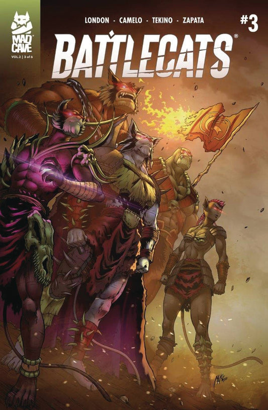 MAD CAVE STUDIOS MAD CAVE STUDIOS BATTLECATS VOL 2 VOL 2 #3