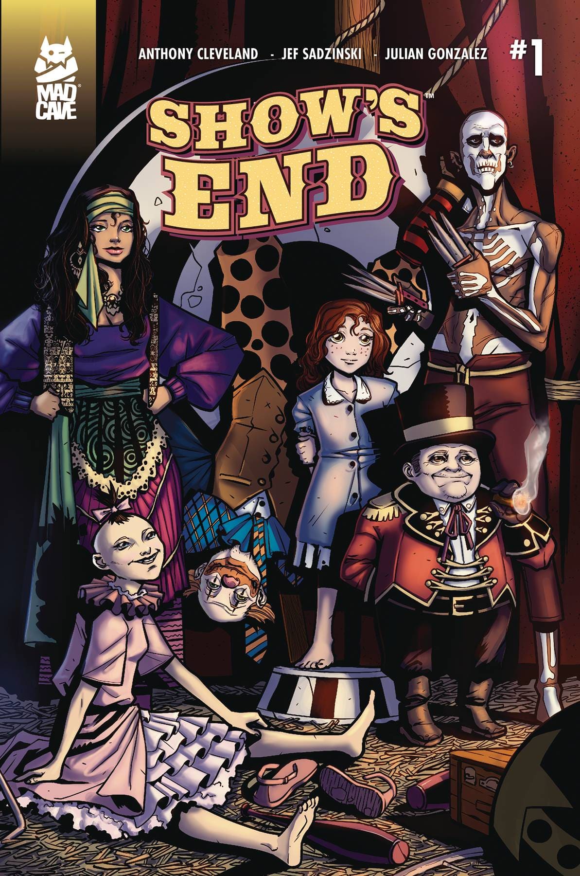 MAD CAVE STUDIOS MAD CAVE STUDIOS SHOWS END #1