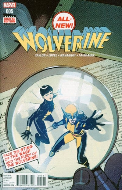 Marvel COMIC BOOK ALL NEW WOLVERINE #5