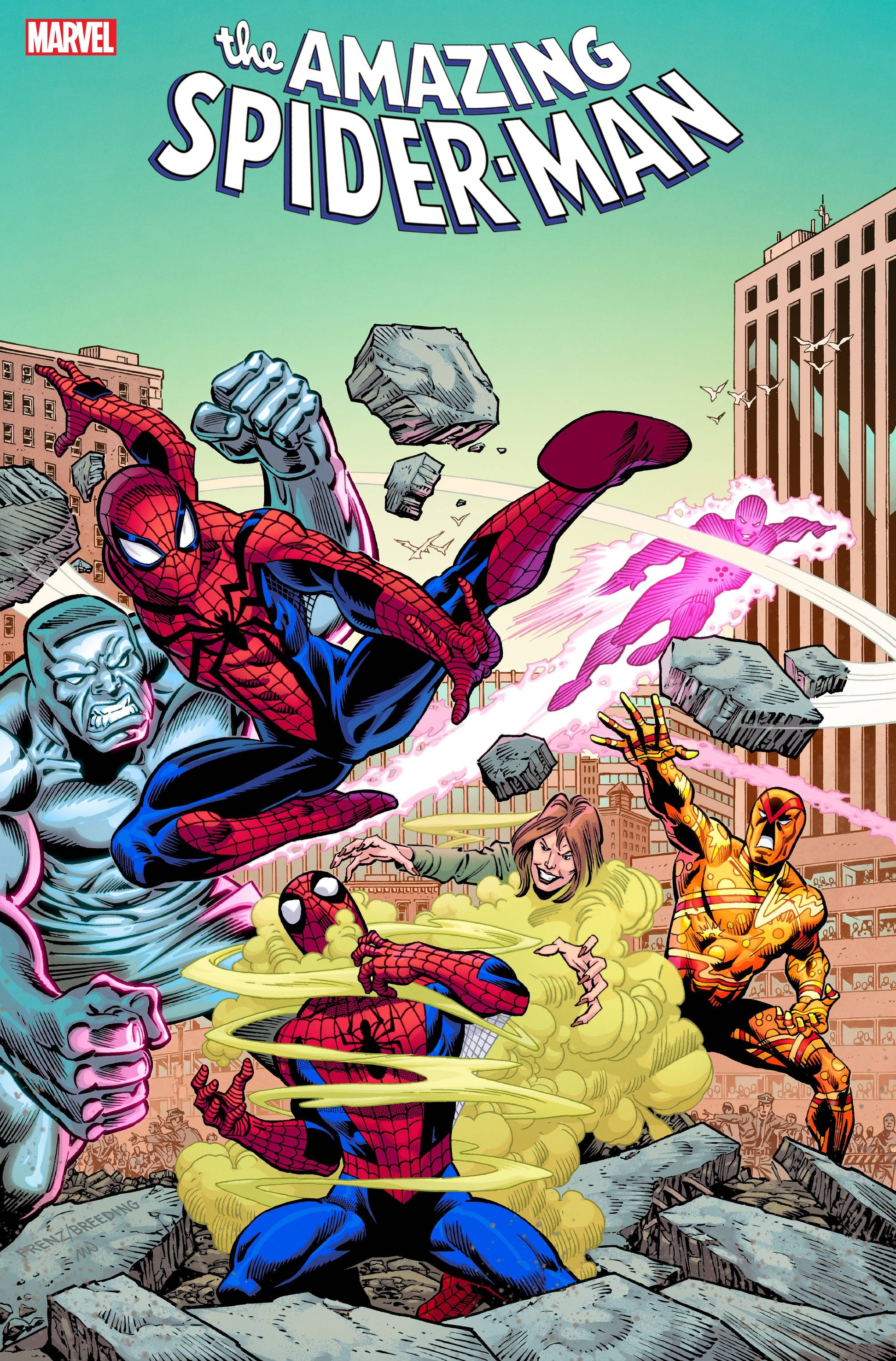 MARVEL COMIC BOOK AMAZING SPIDER-MAN #75 FRENZ VAR