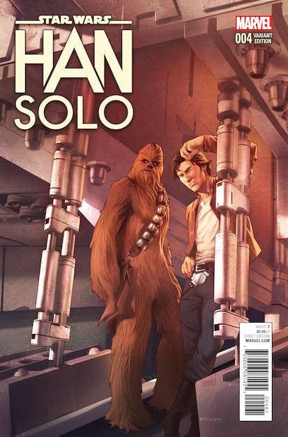 Marvel COMIC BOOK STAR WARS HAN SOLO #4 (OF 5) JAMAL CAMPBELL VAR