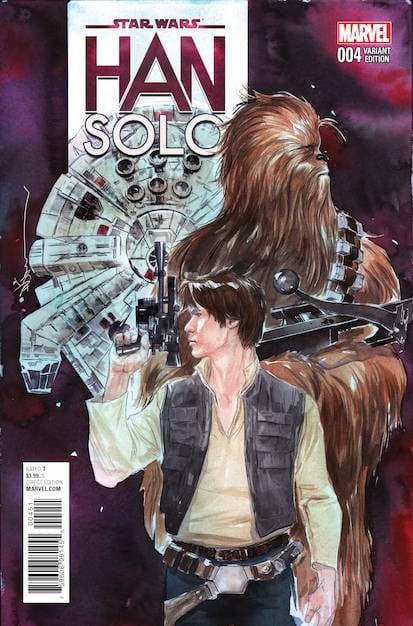 Marvel COMIC BOOK STAR WARS HAN SOLO #4 (OF 5) JAMAL CAMPBELL VAR