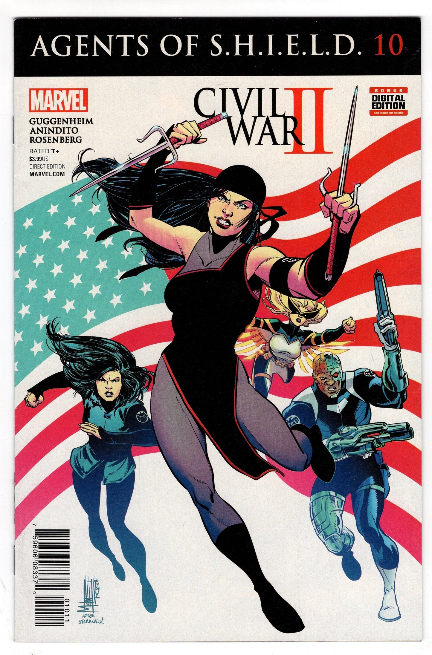 MARVEL COMICS AGENTS OF SHIELD #10 CW2