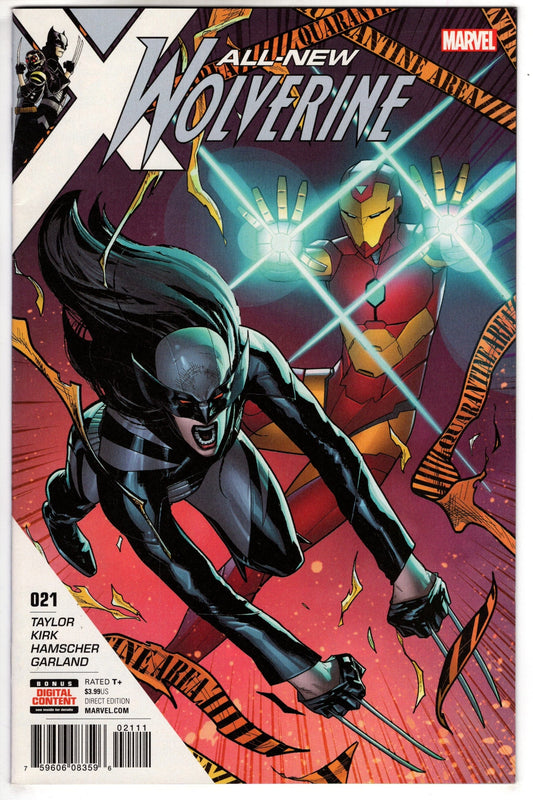 MARVEL COMICS ALL NEW WOLVERINE #21