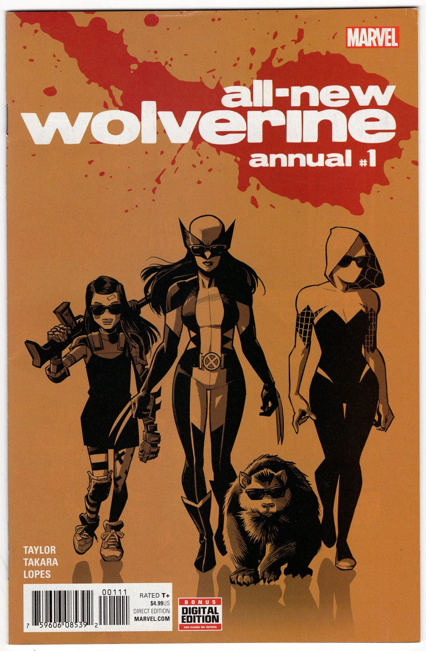 MARVEL COMICS ALL NEW WOLVERINE ANNUAL #1