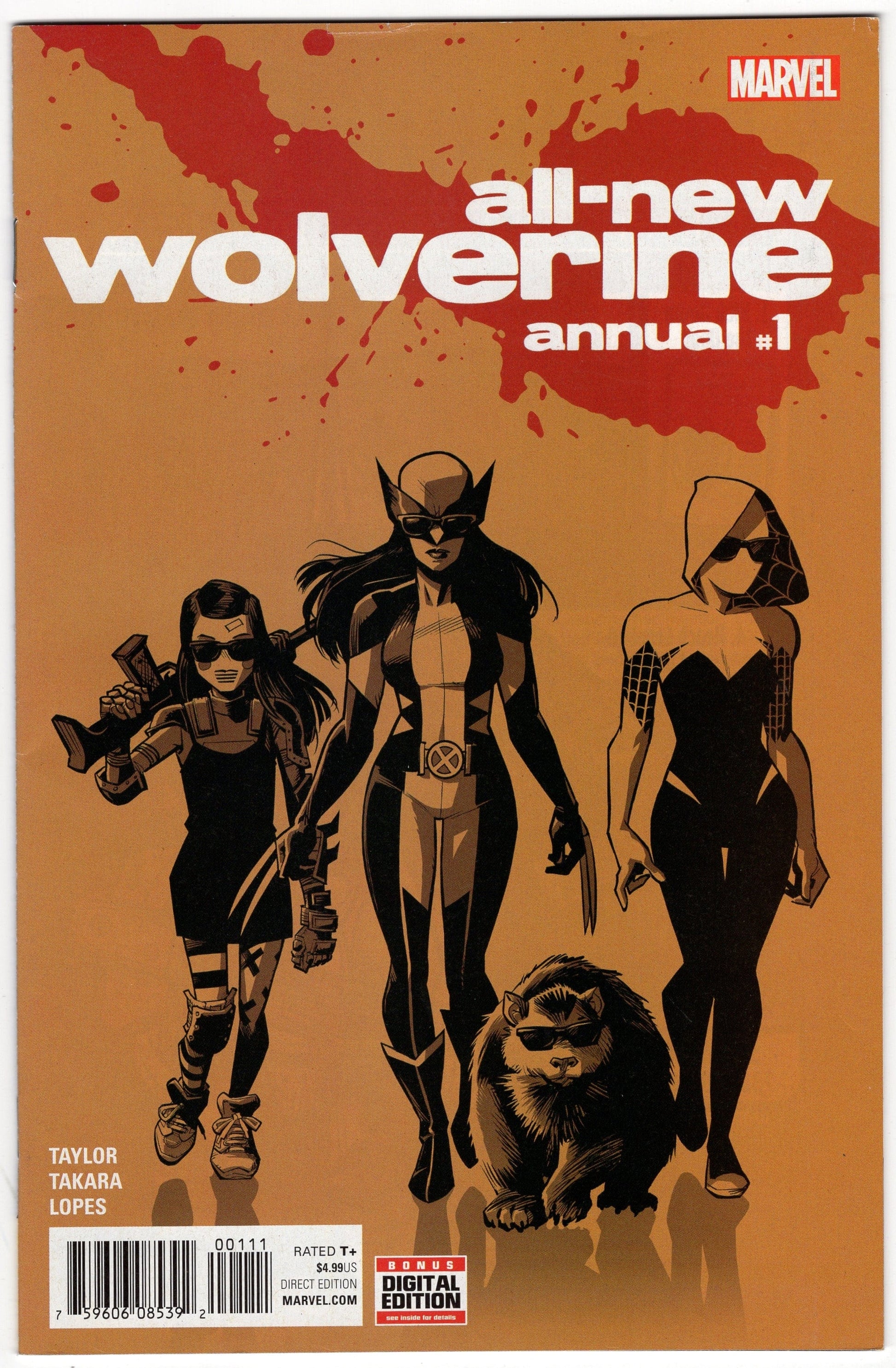 MARVEL COMICS ALL NEW WOLVERINE ANNUAL #1