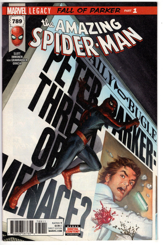 MARVEL COMICS AMAZING SPIDER-MAN #789 LEG