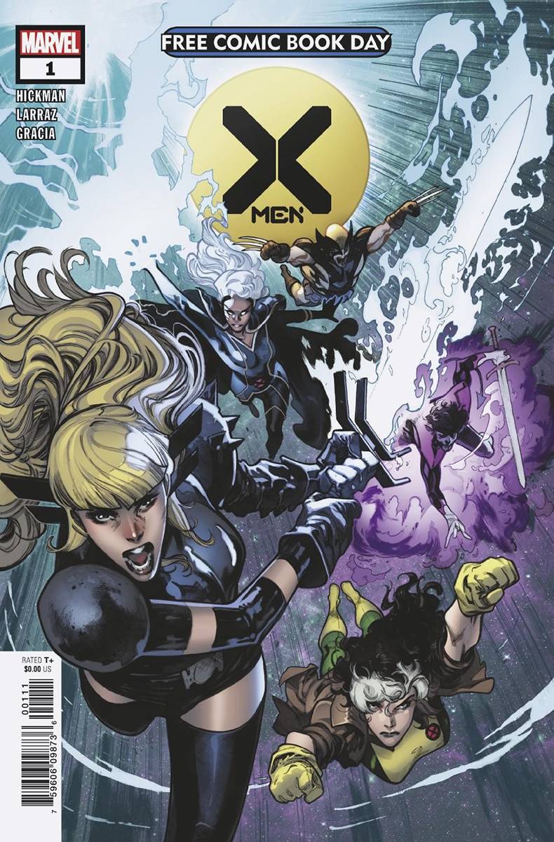 MARVEL COMICS (BUY - SELL) Retailer Sales Tools FCBD 2020 X-MEN #1