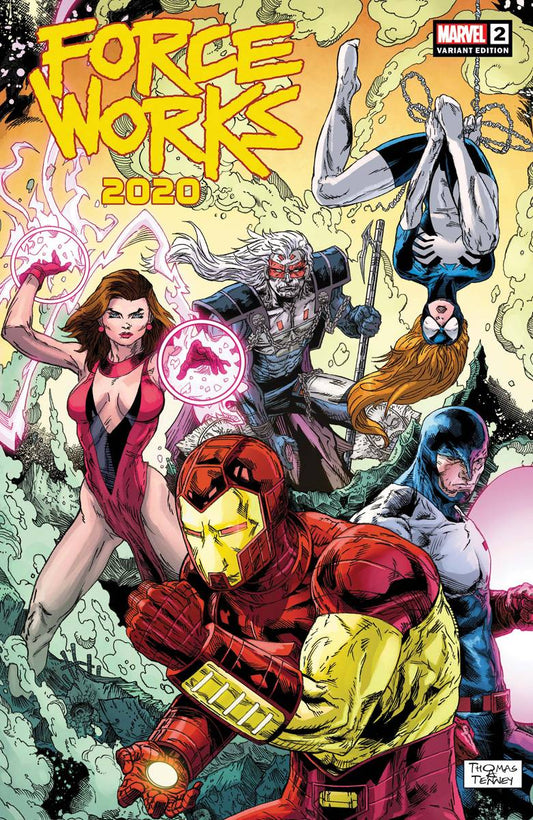 MARVEL COMICS COMIC BOOK 2020 FORCE WORKS #2 (OF 3) TENNEY VAR