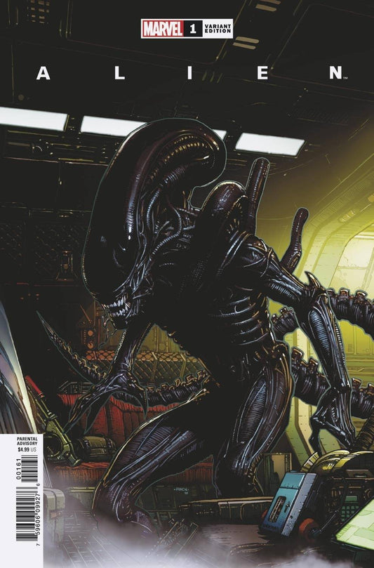 MARVEL COMICS COMIC BOOK ALIEN #1 FINCH LAUNCH VAR