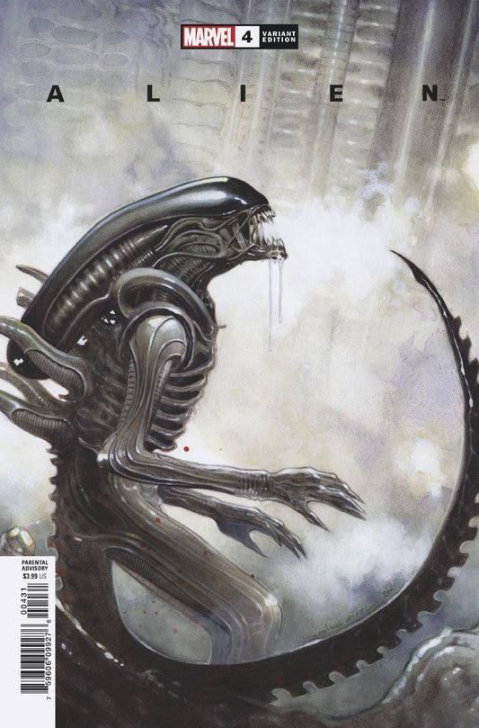 MARVEL COMICS COMIC BOOK ALIEN #4 COIPEL VAR